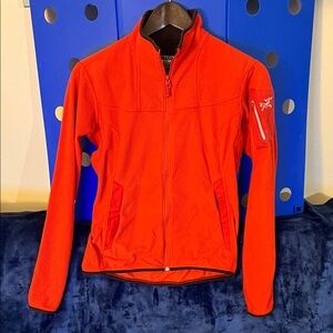 Arc'teryx Fiery Red Zip-Up Jacket